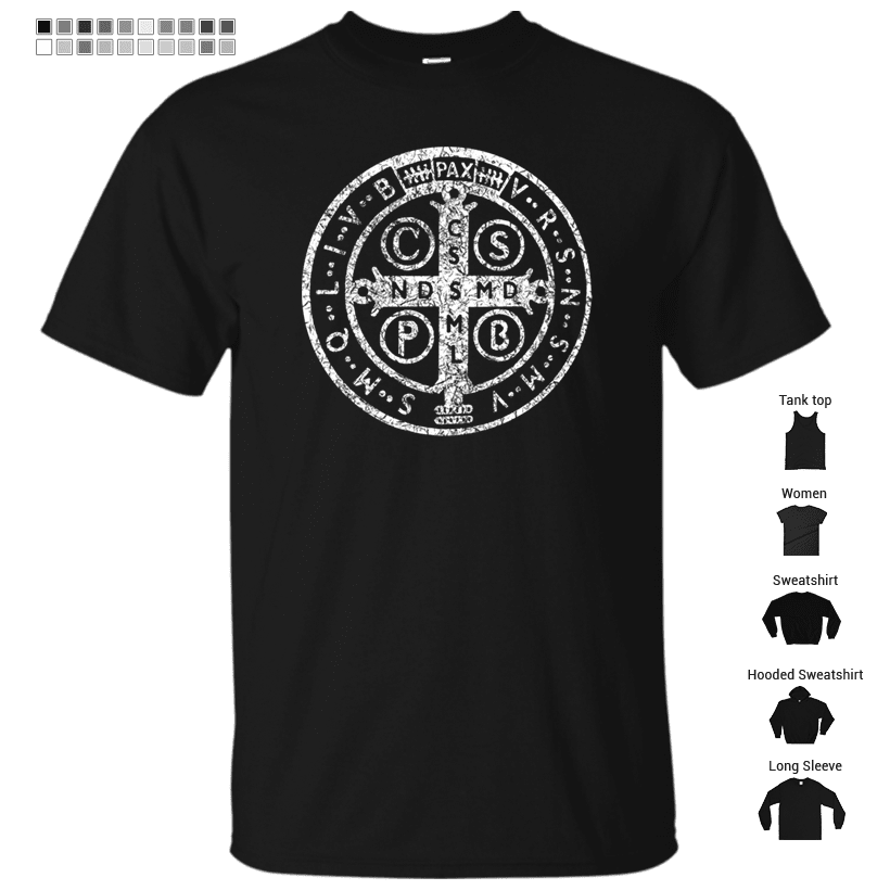 St. Benedict Medal T-Shirt – Shop