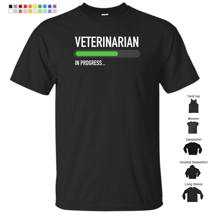 Veterinarian In Progress Premium Scoop T-Shirt – Shop